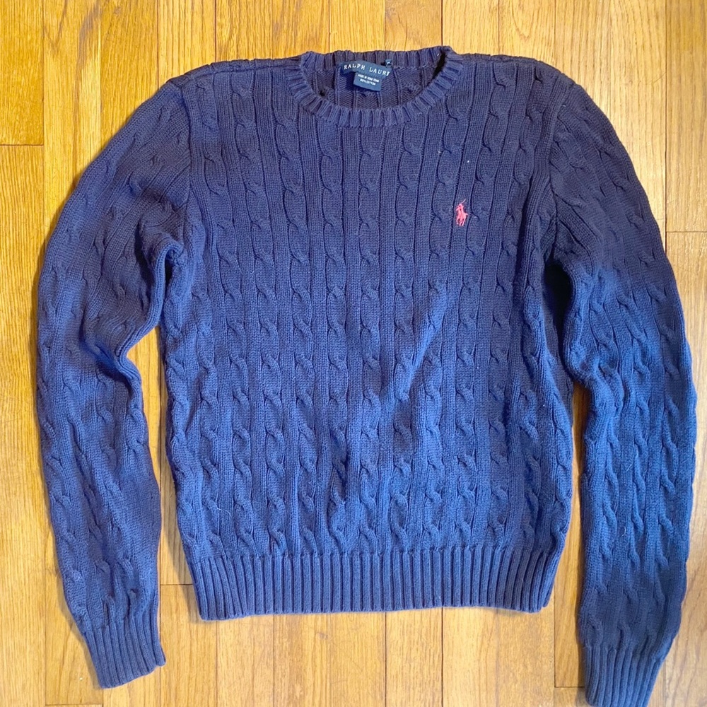 Ralph Lauren navy blue sweater